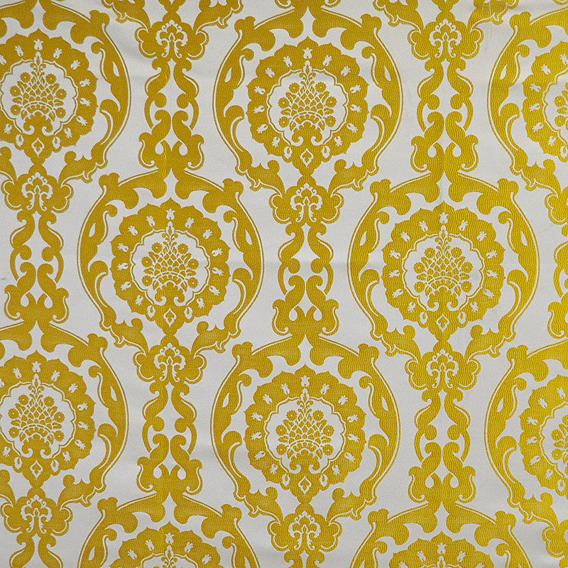 Yolanda # 533 Dynasty by Maxwell Fabric COLOR THEORY-VOL.II FOOL'S GOLD 100% POLYESTER INDIA See sample </p><p>Repeat: Horizontal: 13.6" and Vertical: 15.9" 54" - Fabric Carolina -