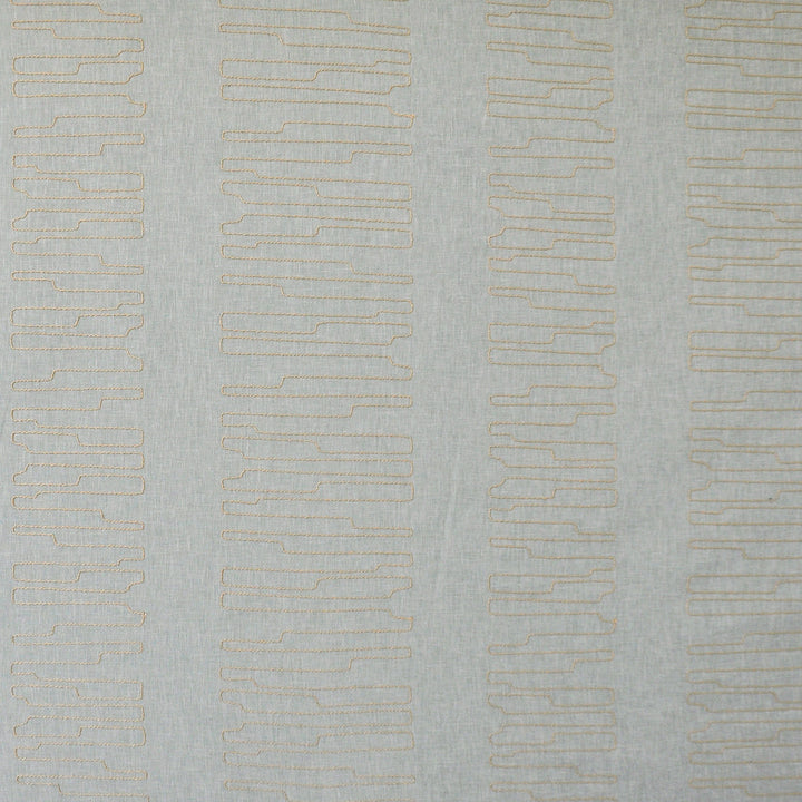 Yori # 208 Greenstone by Maxwell Fabric COLOR THEORY-VOL.III BAY BREEZE 65% POLYESTER 26% COTTON
9% LINEN - INDIA </p><p>Repeat: Horizontal: H-18 and Vertical: V-18.5 54"EMB.51" - Fabric Carolina -