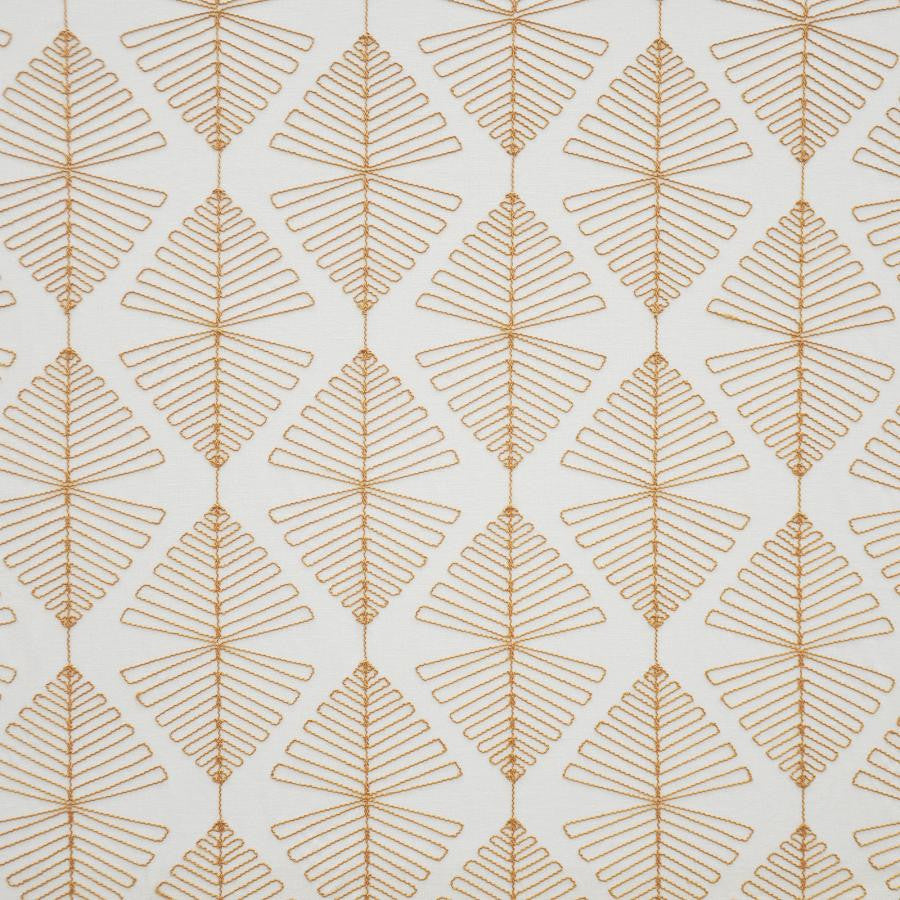 Yucca # 404 Peach by Maxwell Fabric COLOR WAVES-NEAPOLITAN 74% POLYESTER/20% COTTON 6% LINEN INDIA V-9"H-8.7" 54"EMB51.5 - Fabric Carolina -