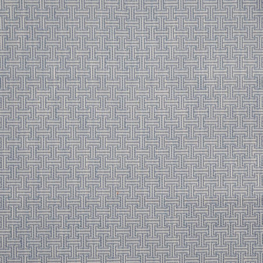 Yorkville # 624 Icy by Maxwell Fabric Performance Wovens-Vol. Vii Bluejay 100% UV POLYESTER USA V-1.2" H-1.3" 56" - Fabric Carolina -