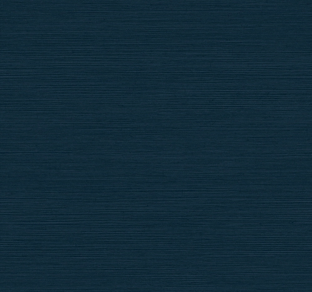 Shining Sisal Grasscloth Dark Blue Metallic Wallpaper by Inspired by Color Blues II Covers about 57.8 square feet 21-in by 33-ft long roll Unpasted 0 - Fabric Carolina -