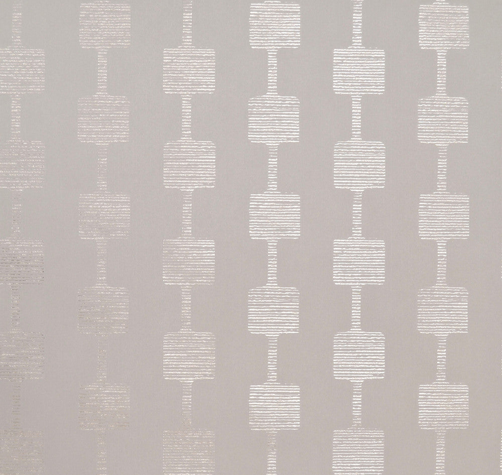 Micro Mini White Wallpaper by York Wallcoverings Mid Century Covers about 57.8 square feet 21-in by 33-ft long roll Unpasted 25.2 - Fabric Carolina -