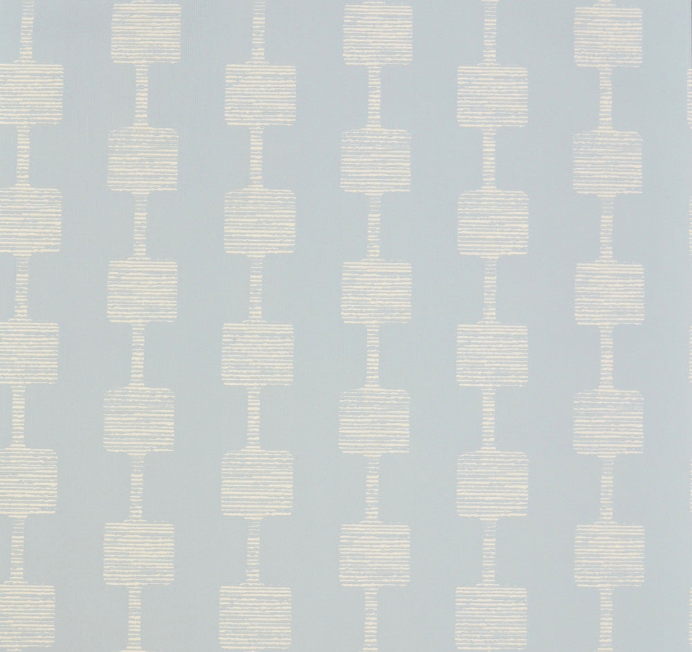 Micro Mini Blue Wallpaper by York Wallcoverings Mid Century Covers about 57.8 square feet 21-in by 33-ft long roll Unpasted 25.2 - Fabric Carolina -