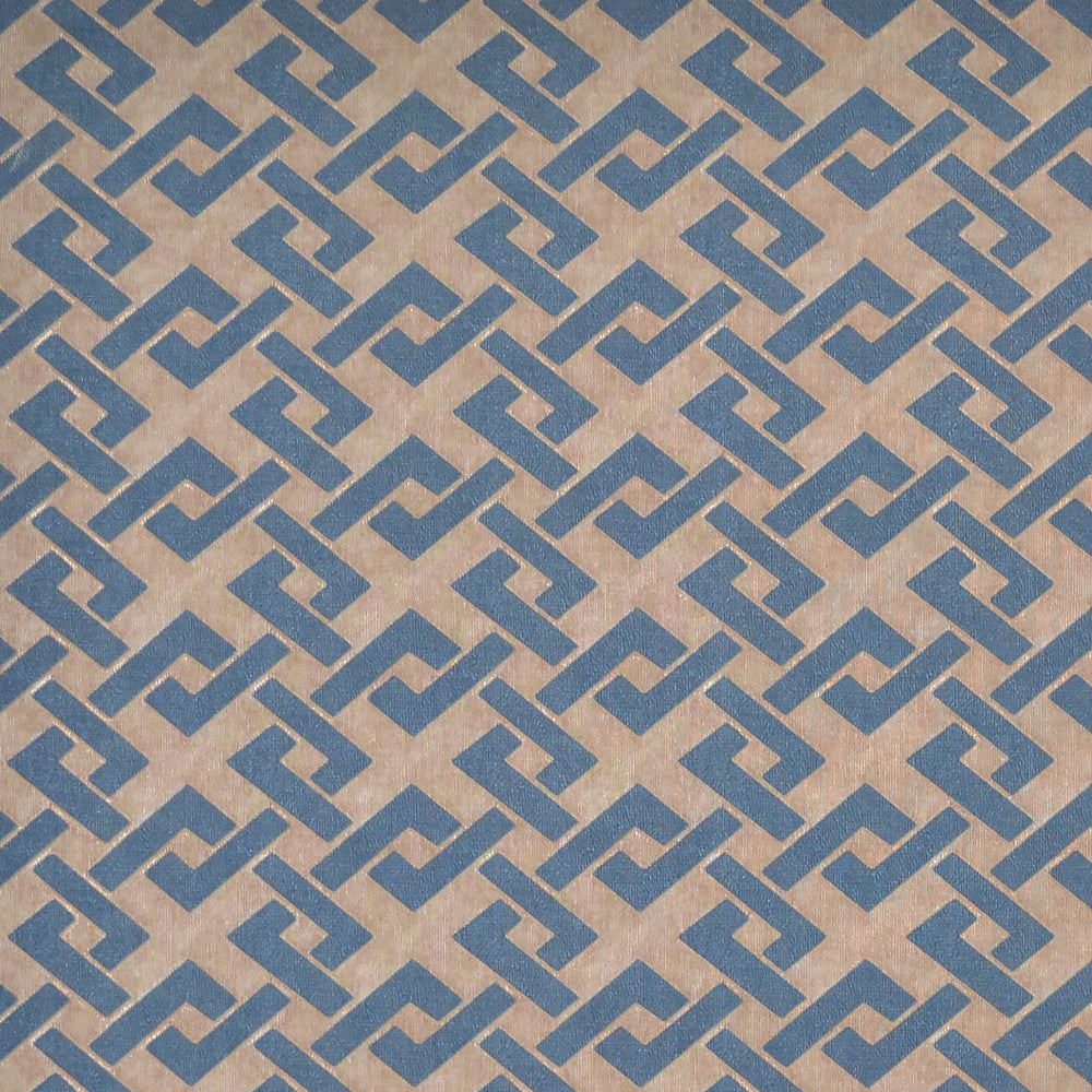 Trellis a Go Gold Wallpaper by York Wallcoverings Mid Century Covers about 60.8 square feet 27-in by 27-ft long roll Unpasted 25.2 - Fabric Carolina -