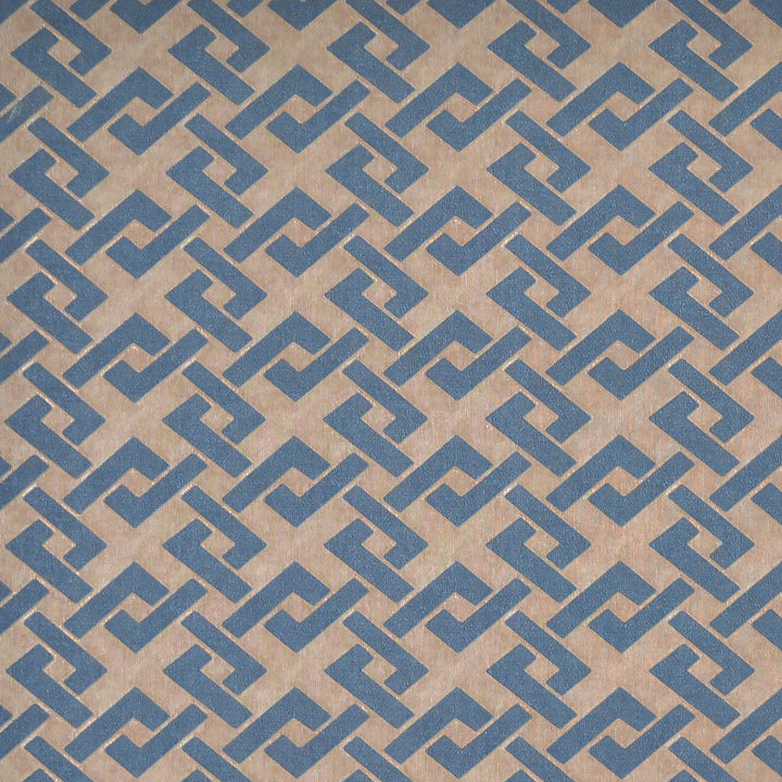 Trellis a Go Gold Wallpaper by York Wallcoverings Mid Century Covers about 60.8 square feet 27-in by 27-ft long roll Unpasted 25.2 - Fabric Carolina -