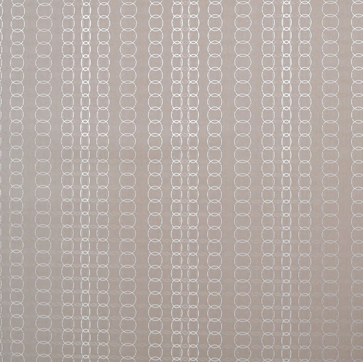 Oval Mesh Metallic Wallpaper by York Wallcoverings Mid Century Covers about 60.8 square feet 27-in by 27-ft long roll Unpasted 25.2 - Fabric Carolina -
