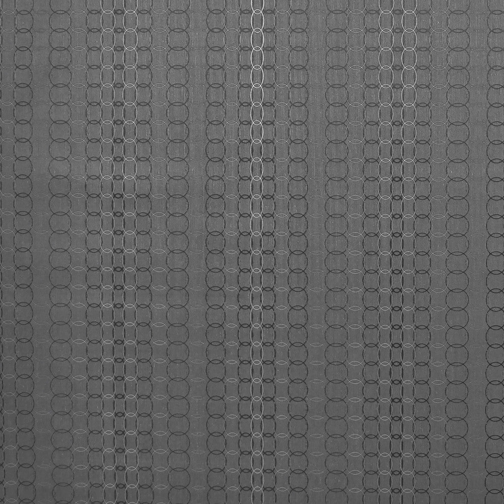 Oval Mesh Black Wallpaper by York Wallcoverings Mid Century Covers about 60.8 square feet 27-in by 27-ft long roll Unpasted 25.2 - Fabric Carolina -