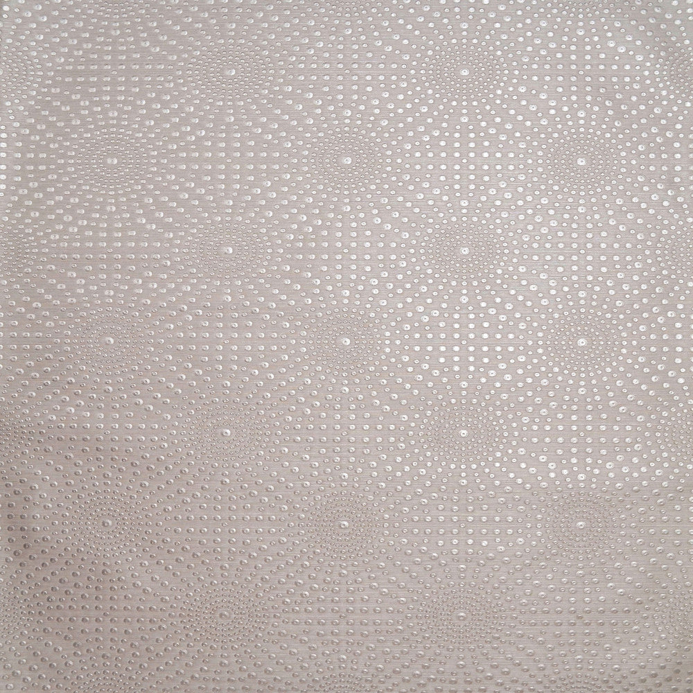 Circle Burst Silver Wallpaper by York Wallcoverings Mid Century Covers about 57.8 square feet 21-in by 33-ft long roll Unpasted 21 - Fabric Carolina -