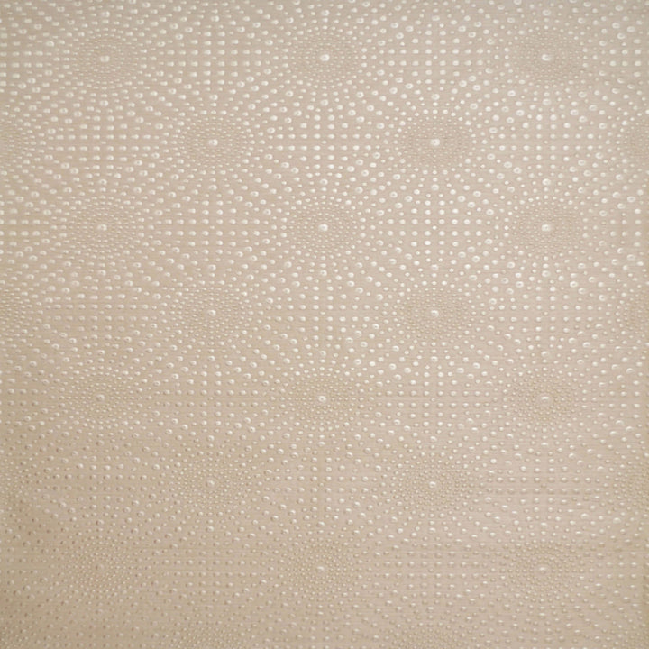 Circle Burst Metallic Wallpaper by York Wallcoverings Mid Century Covers about 57.8 square feet 21-in by 33-ft long roll Unpasted 21 - Fabric Carolina -