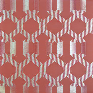 Viva Lounge Red Wallpaper by York Wallcoverings