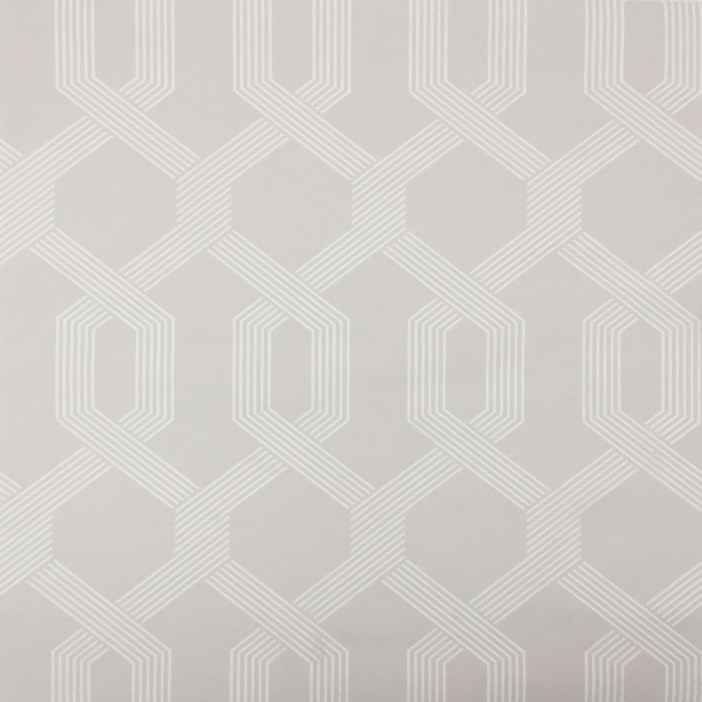 Viva Lounge White Wallpaper by York Wallcoverings Mid Century Covers about 57.8 square feet Unpasted 25.2-in repeat, straight match 21-in by 33-ft long roll - Fabric Carolina -