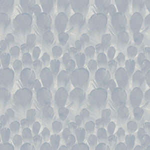Feathers Lavender Wallpaper by Antonina Vella