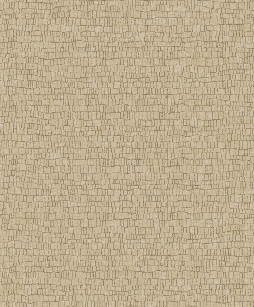 Skin Gold Metallic Wallpaper by Antonina Vella Antonina Vella Natural Opalescence Covers about 57.8 square feet 21-in by 33-ft long roll Unpasted 25.2 - Fabric Carolina -