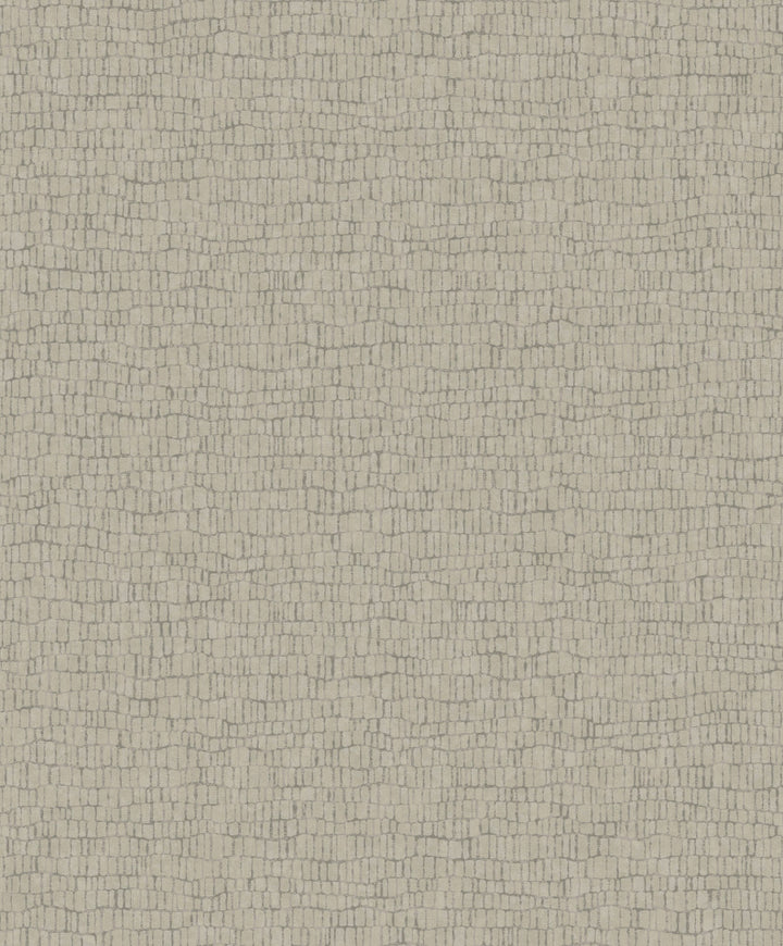 Skin Mink Metallic Wallpaper by Antonina Vella Antonina Vella Natural Opalescence Covers about 57.8 square feet China Unpasted 25.2-in repeat, straight match 21-in by 33-ft long roll - Fabric Carolina -