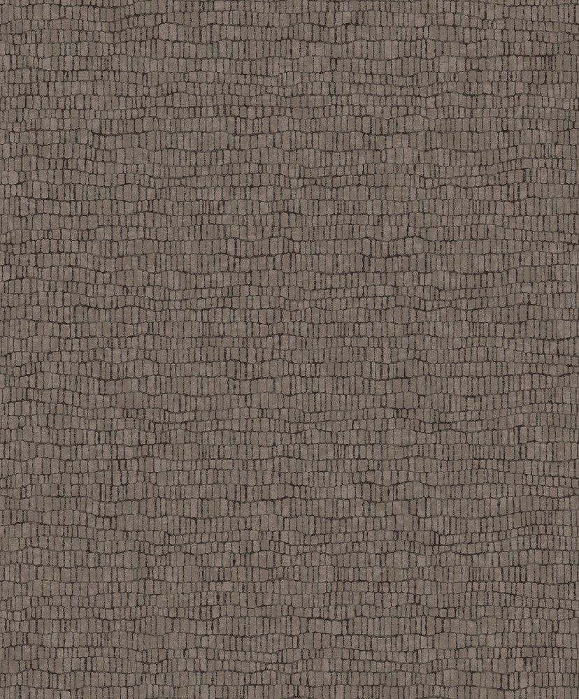 Skin Black Metallic Wallpaper by Antonina Vella Antonina Vella Natural Opalescence Covers about 57.8 square feet 21-in by 33-ft long roll Unpasted 25.2 - Fabric Carolina -