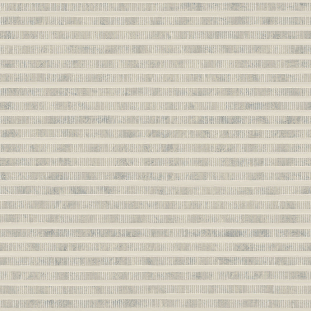 Faux Capiz Putty & Blue Wallpaper by Antonina Vella Antonina Vella Natural Opalescence Covers about 57.8 square feet 21-in by 33-ft long roll Unpasted 20.8 - Fabric Carolina -