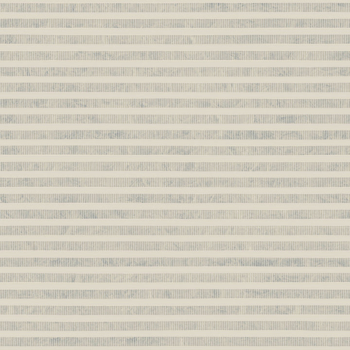 Faux Capiz Putty & Blue Wallpaper by Antonina Vella Antonina Vella Natural Opalescence Covers about 57.8 square feet 21-in by 33-ft long roll Unpasted 20.8 - Fabric Carolina -