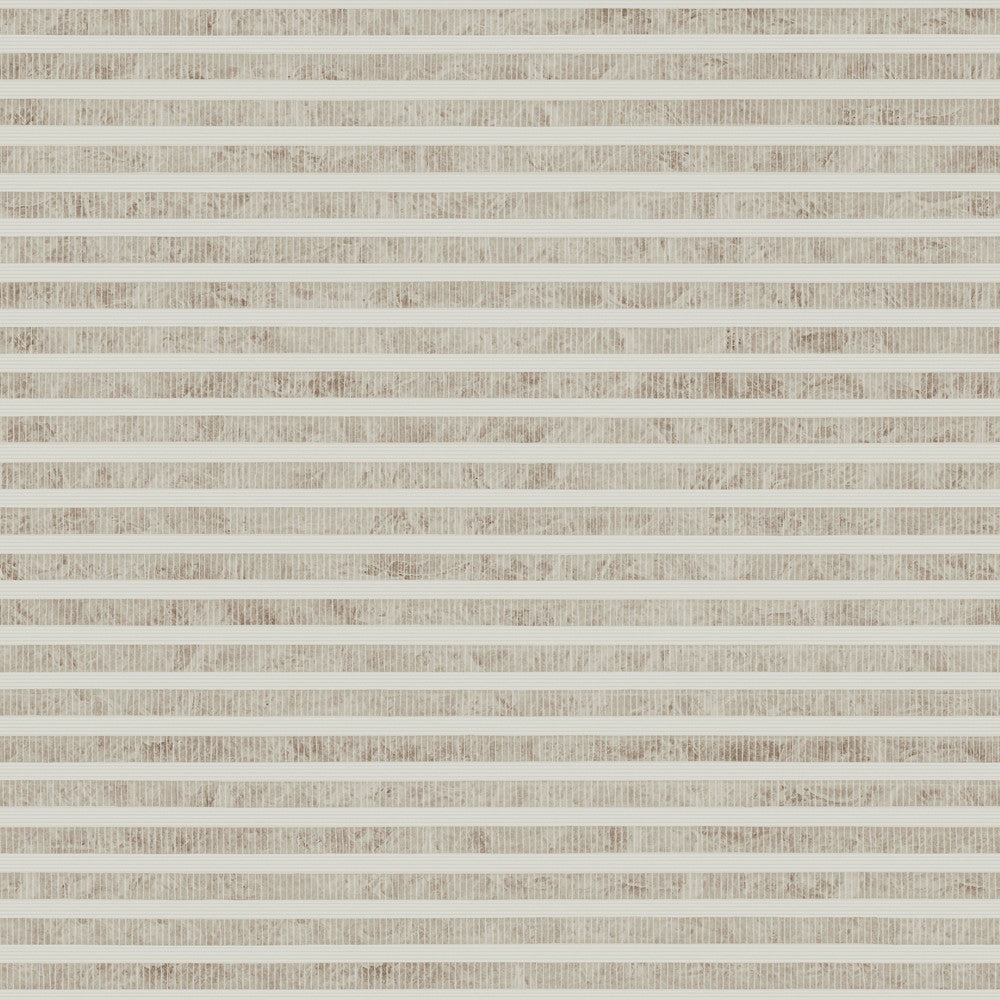 Faux Capiz Putty & Brown Wallpaper by Antonina Vella Antonina Vella Natural Opalescence Covers about 57.8 square feet 21-in by 33-ft long roll Unpasted 20.8 - Fabric Carolina -