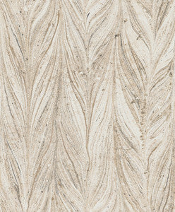 Ebru Marble Warm Neutral Wallpaper by Antonina Vella