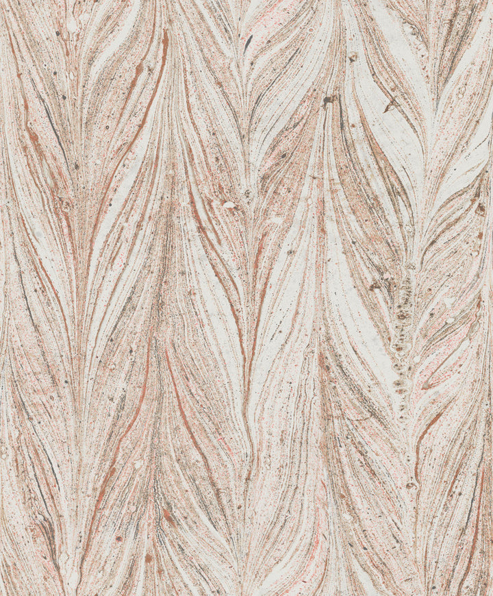 Ebru Marble Sienna Metallic Wallpaper by Antonina Vella Antonina Vella Natural Opalescence Covers about 57.8 square feet 21-in by 33-ft long roll Unpasted 25.2 - Fabric Carolina -