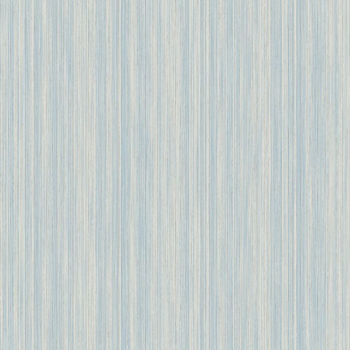 Soft Cascade Blue & Silver Wallpaper by Antonina Vella Antonina Vella Natural Opalescence Covers about 57.8 square feet 21-in by 33-ft long roll Unpasted 0 - Fabric Carolina -