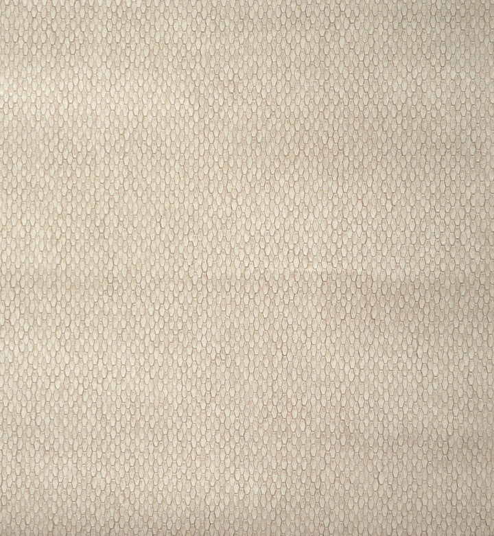 Stretched Hexagons Sand Wallpaper by Antonina Vella Antonina Vella Natural Opalescence Covers about 57.8 square feet 21-in by 33-ft long roll Unpasted 0 - Fabric Carolina -