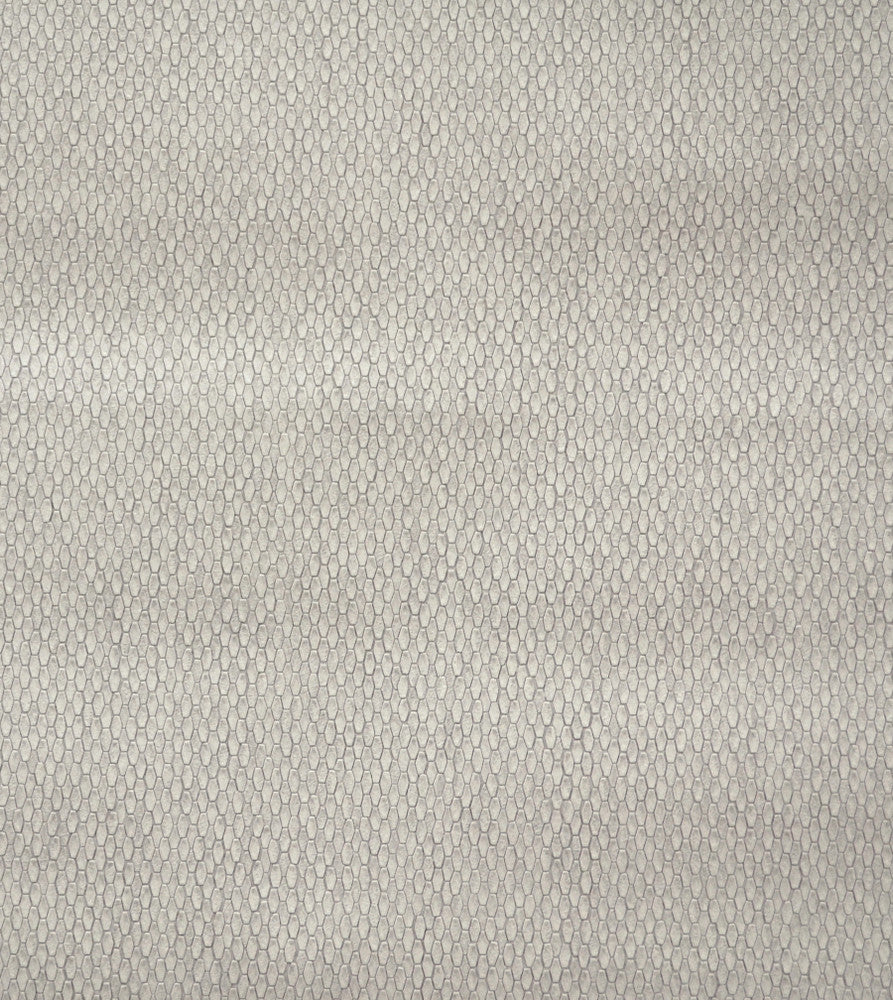 Stretched Hexagons Light Grey Wallpaper by York Wallcoverings Formations Covers about 57.2 square feet 20.8-in by 33-ft long roll Unpasted 0 - Fabric Carolina -