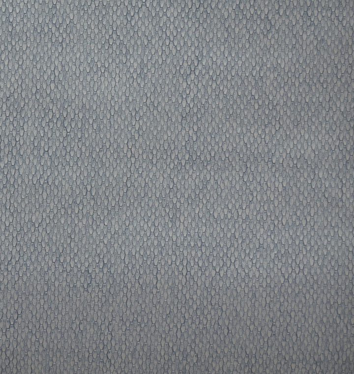 Stretched Hexagons Blue Wallpaper by Antonina Vella Antonina Vella Natural Opalescence Covers about 57.8 square feet 21-in by 33-ft long roll Unpasted 0 - Fabric Carolina -