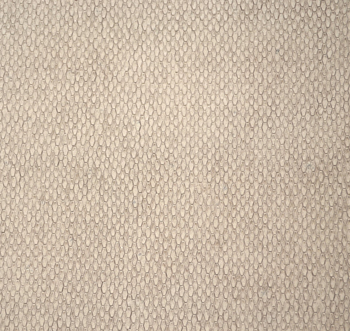 Stretched Hexagons Taupe Wallpaper by Antonina Vella Antonina Vella Natural Opalescence Covers about 57.8 square feet 21-in by 33-ft long roll Unpasted 0 - Fabric Carolina -