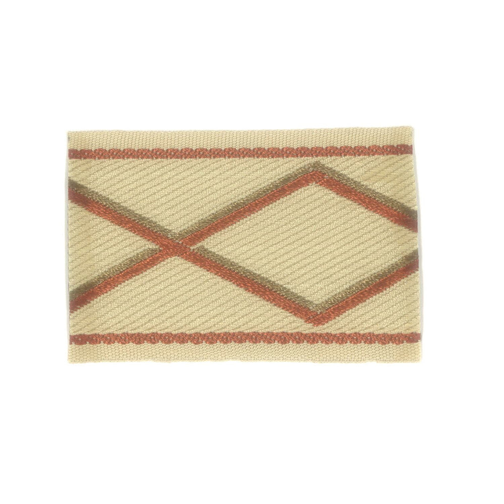 Yakima 1 Autumn by Stout Trim Stout Trim Yakima 1 AutumnTrim METROPOLITAN TRIM CHINA </p><p>Repeat: H: 2.750, V: 0.000 2.25 in - Fabric Carolina -