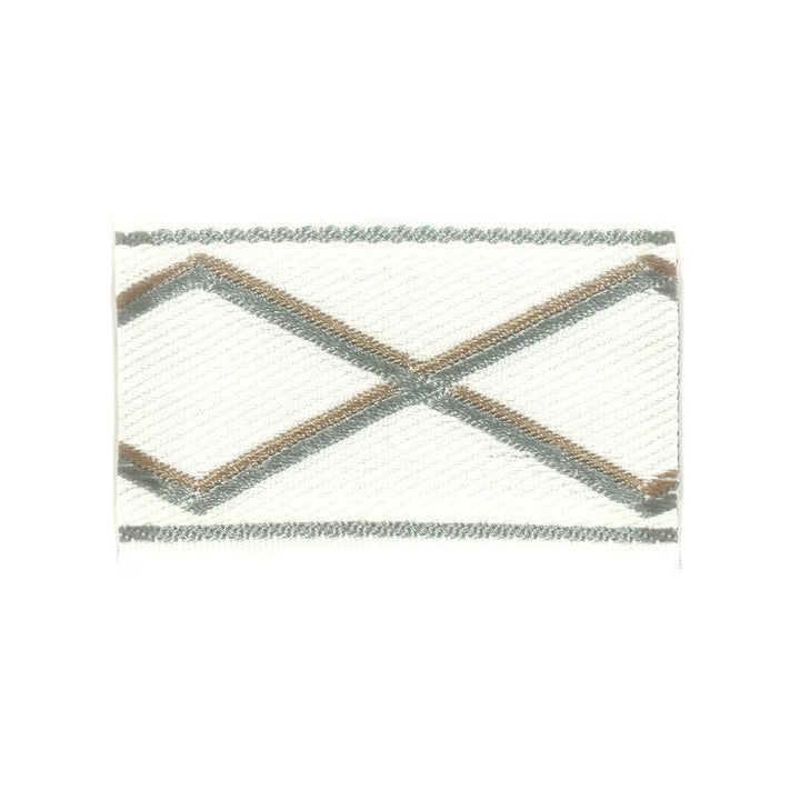 Yakima 6 Shoreline by Stout Designer Trim METROPOLITAN 52%SVI 48%POL CHINA </p><p>Repeat: 0 2.25 in - Swanky Fabrics -