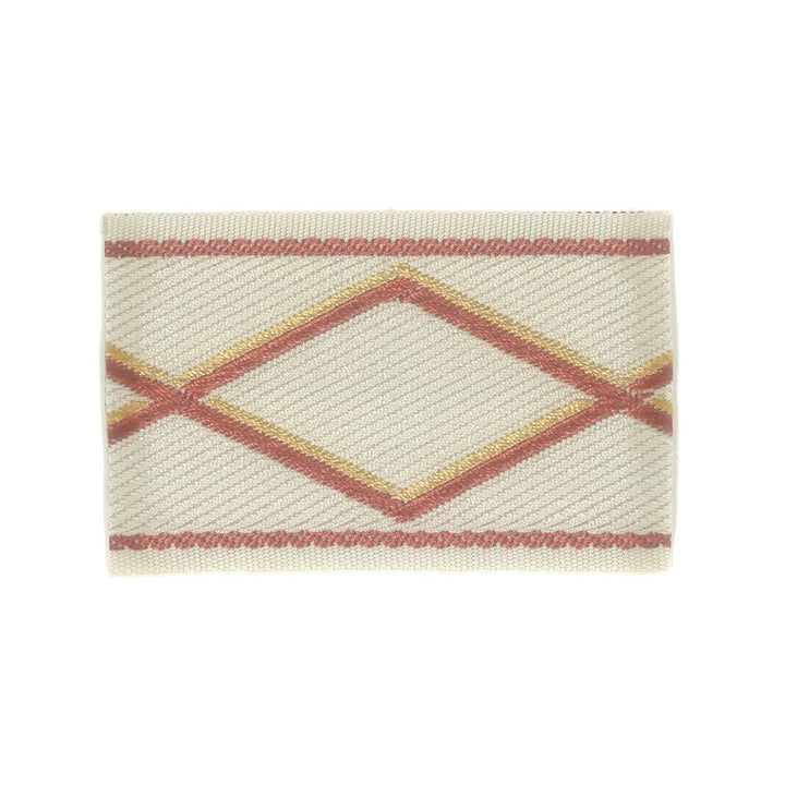 Yakima 7 Tile by Stout Designer Trim METROPOLITAN TRIM 52%SVI 48%POL CHINA Horizontal: 2.75 and Vertical: 0 2.25 in - Swanky Fabrics -