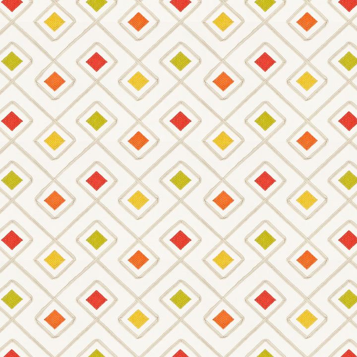Yankee 2 Autumn by Stout Fabric Stout Fabric Yankee 2 AutumnFabric RAINBOW LIBRARY MANGO/CAYENNE INDIA </p><p>Repeat: H: 12.750, V: 9.000 51 in - Fabric Carolina -