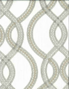 Yates Stone by Norbar Designer Fabric PRISM ELEMENTS 76% POLYESTER 24% COTTON INDIA 9"V - 10 1/4"H 52 - Swanky Fabrics -