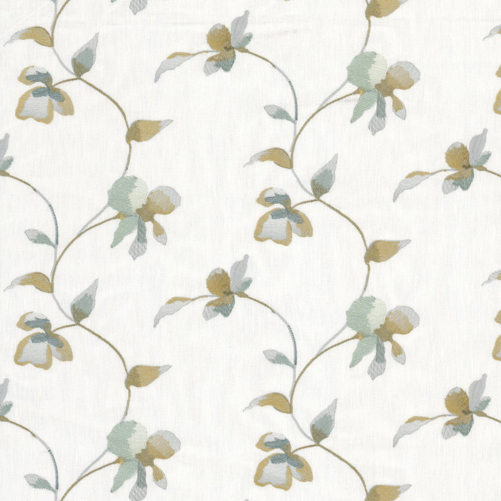 Yesteryear 1 Opal by Stout Fabric Stout Fabric Yesteryear 1 OpalFabric COLOR MY WINDOW SEACREST/AZURE 52%POL 48%COT %VEMB INDIA </p><p>Repeat: H: 17.500, V: 9.250 52 in - Fabric Carolina -