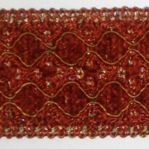 YF653X Col. Cinnabar by Europatex Fabric
