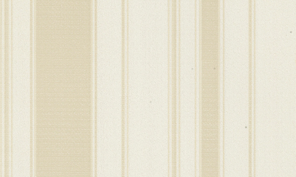 Riga Bordone Cream Stripe Wallpaper by Brewster Regent Covers about 57.8 square feet 21-in by 33-ft long roll Unpasted 0 - Fabric Carolina -