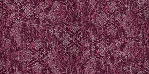 Unito Legolas Burgundy Damask Wallpaper by Brewster