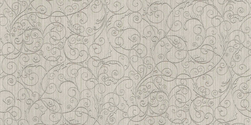 Coord Zeno Cream Scroll Wallpaper by Brewster Regent Covers about 57.8 square feet 21-in by 33-ft long roll Unpasted 21 - Fabric Carolina -