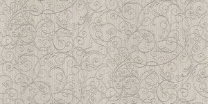 Coord Zeno Cream Scroll Wallpaper by Brewster