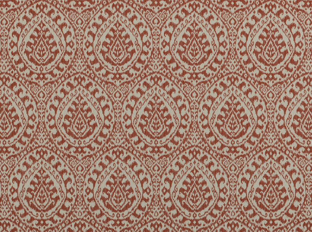 Zahra 137 Antique Red by Covington Fabric 51% COTTON 49% POLY China 35000 Horizontal: 7.5 and Vertical: 14.25 56 - Fabric Carolina -