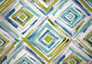 Zale Aquamarine by Norbar Designer Fabric 60% VISCOSE 40% LINEN CHINA 27"V 27"H 54 - Swanky Fabrics -
