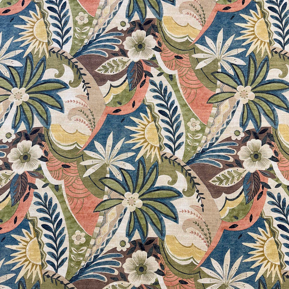 Zalup Jewel by Magnolia Fabric - 75% Cotton, 25% Linen Pakistan 15,000 WYZ Horizontal: 13.5 and Vertical: 27 54 - Fabric Carolina -