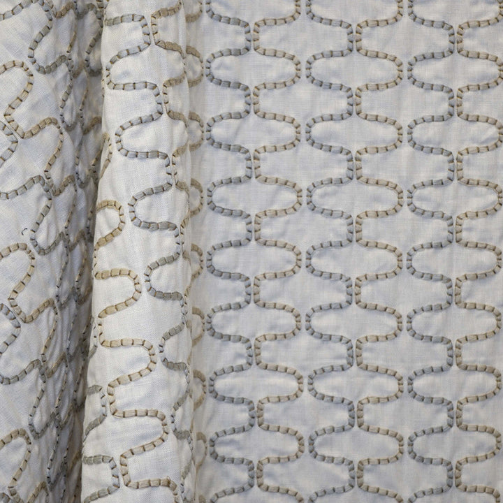 ZAMBIA 31SJ102 by JF Designer Fabric JF Studio 60% Linen, 32% Viscose, 8% Polyester India  Horizontal: 3.375 and Vertical: 2 56  - Swanky Fabrics -