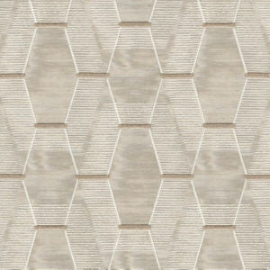 Zander Semi Natural Flax by Norbar Designer Fabric PRISM ELEMENTS 60% COTTON - 40% POLYESTER INDIA 11 1/4"V - 8 3/4"H 52 - Swanky Fabrics -