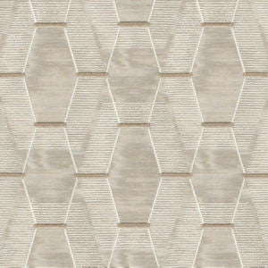 Zander Semi Natural Flax by Norbar Fabric PRISM ELEMENTS 60% COTTON - 40% POLYESTER INDIA 11 1/4"V - 8 3/4"H 52 - Fabric Carolina -