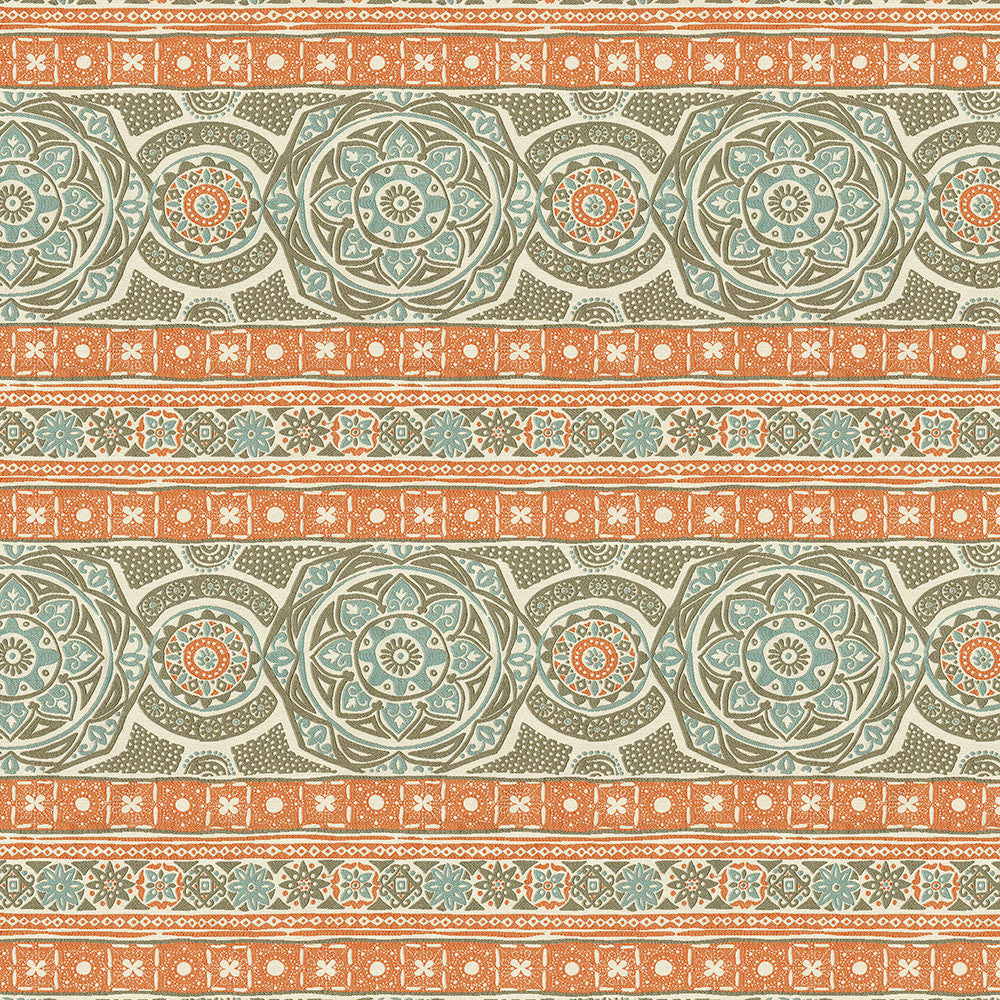 Range 44 Canyon by ABBEYSHEA Fabric 100% Polyester China 100,000 Double Rubs (Wyzenbeek) </p><p>Repeat: Horizontal: 24.0" (60.9 cm) Up the Roll and Vertical: 13.5" (34.2 cm) Across the Roll 55" (140 cm) - Fabric Carolina -