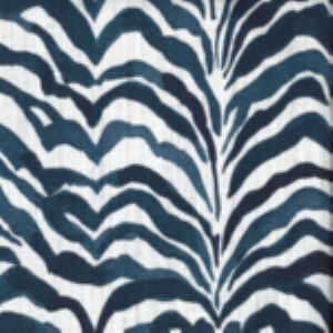 Zara Azure by Norbar Fabric CHARADE 90% COTTON / 10% LINEN USA 15,000 WYZENBEEK 18"V 27"H 55" - Fabric Carolina -
