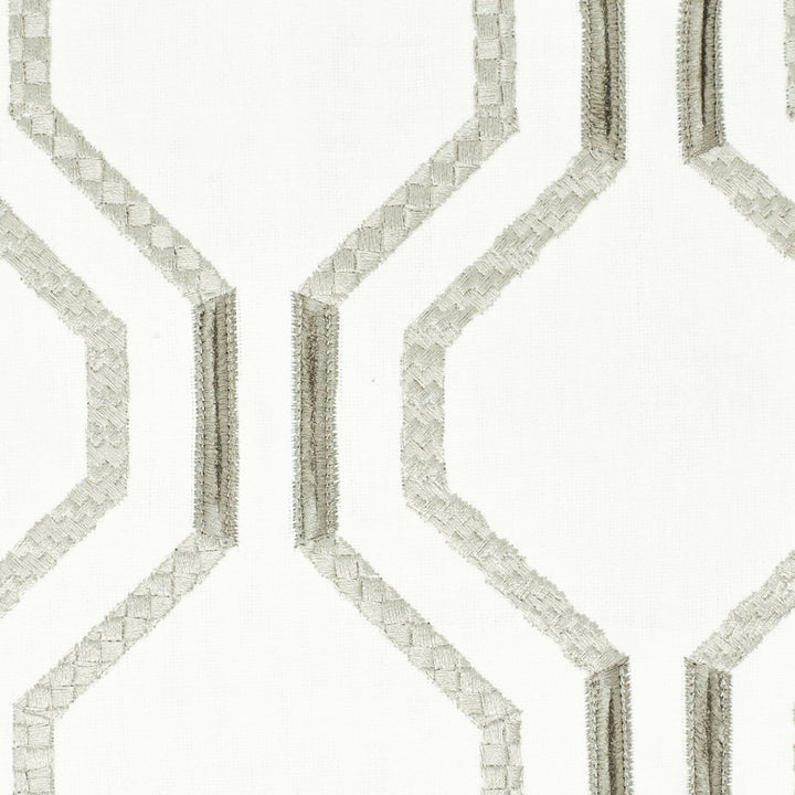 Zariba 1 Oyster by Stout Fabric Stout Fabric Zariba 1 OysterFabric RAINBOW LIBRARY TOAST/DRIFTWOOD INDIA </p><p>Repeat: H: 6.500, V: 6.250 54 in - Fabric Carolina -
