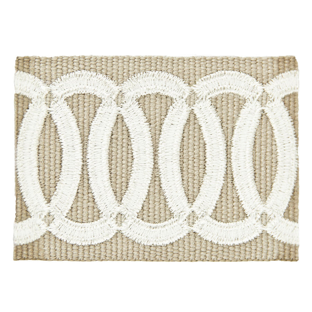Zealot 2 Pumice by Stout Trim MOONDUST TRIM 40%LIN 32%SVI 24%POL 4%MTL CHINA Horizontal: 0 and Vertical: 0 2.38 in - Fabric Carolina -